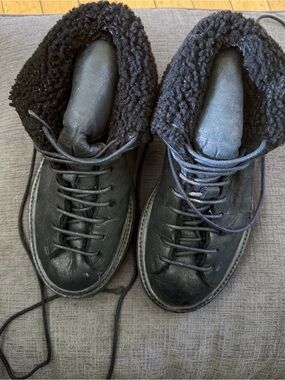 Marsell Black Parruccona Platform Boots